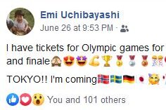 Emi Uchibayashi ergattert Olympia-Tickets - 