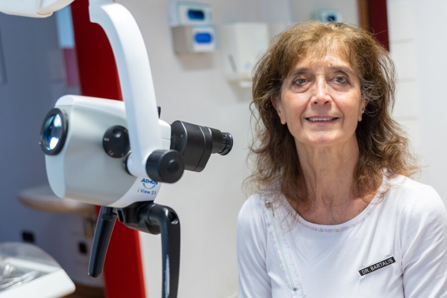 Die gebürtige Ungarin Dr. Eva Bartalis praktiziert seit 2012 in Deutschland, aktuell in Auerbach.