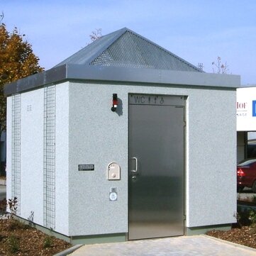 Endlich stilles Örtchen im Lunzenauer Zentrum - 
              <p class="artikelinhalt">Ähnlich der öffentlichen Toilette mit Zeltdachgitteraufsatz in Zeulenroda soll das stille Örtchen in Lunzenau künftig aussehen. </p>
            