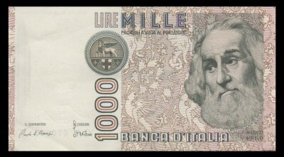 Die Banca d'Italia würdigte Marco Polo 1982 damit, ihn auf der 1000-Lire-Banknote abzubilden. Sie war bis 1995 verkehrsfähig.  