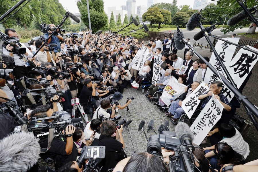 Entschädigung für Zwangssterilisationsopfer in Japan - Das Urteil gilt als bahnbrechende Entscheidung.