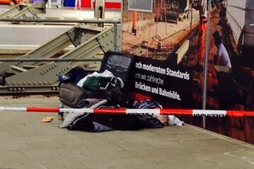 Entwarnung nach Bombenalarm am Chemnitzer Hauptbahnhof - 