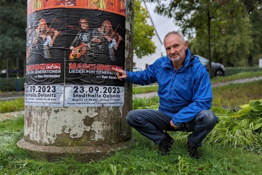 Er holt DDR-Rock-Legenden ins Erzgebirge - Jens Stahlmann holt Dieter „Maschine“ Birr und Uwe Hassbecker nach Oelsnitz. Eine Premiere.