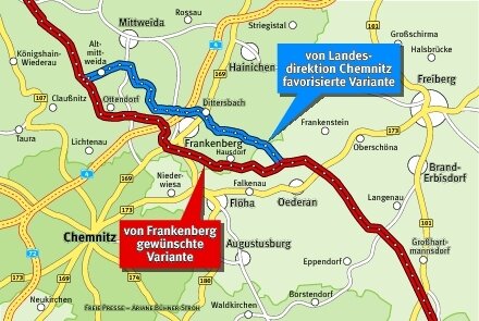 Erdgasleitung bringt für Frankenberg Belastungen 