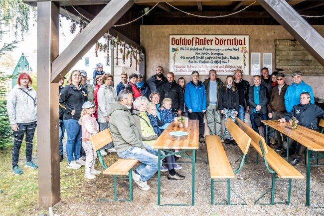 Erinnerung an alten Gasthof in Dörnthal Wie ein Erzgebirger eine