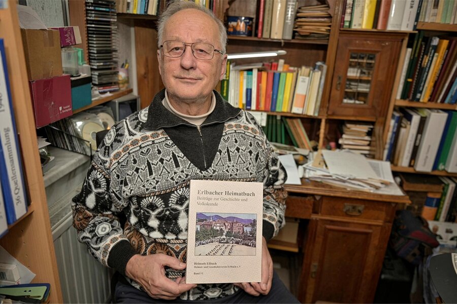 Erlbacher Ortschronist veröffentlicht sechsten Band seiner Heimatbuch-Reihe - Ortschronist Helmuth Eßbach hat den sechsten Band vom "Erlbacher Heimatbuch" vorgelegt.