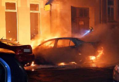 Erneut Auto in Chemnitz ausgebrannt - 