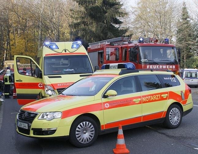Verkehrsunfall in Chemnitz 