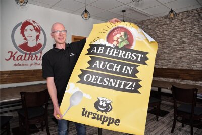 Eröffnung der „Ursuppe“ in Oelsnitz: Darum dauert es länger - Michael Weißwange will eine Filiale des Lokals in Oelsnitz eröffnen.