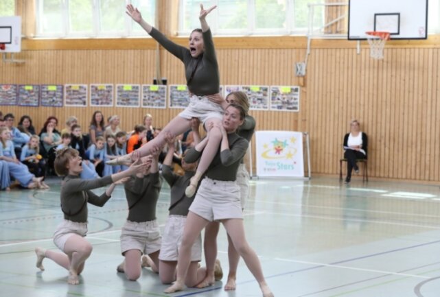 Die erwachsenen Tänzerinnen aus Frankenberg überzeugten ebenfalls und gewannen mit ihrem Programm "Der Berg ruft". 
