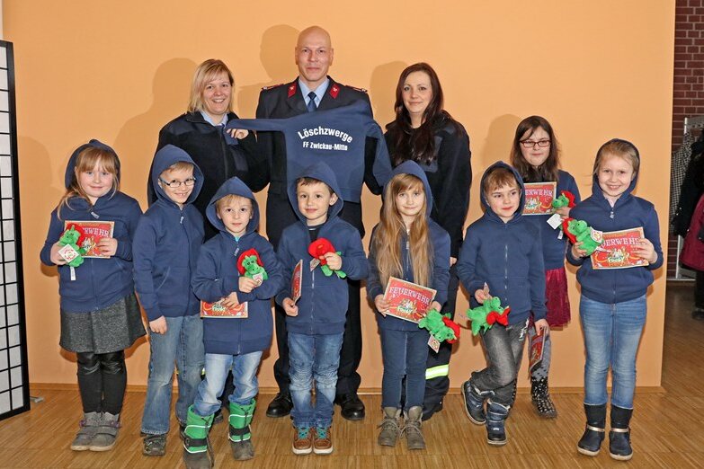 Erste Kinderfeuerwehr in Zwickau gegründet - 