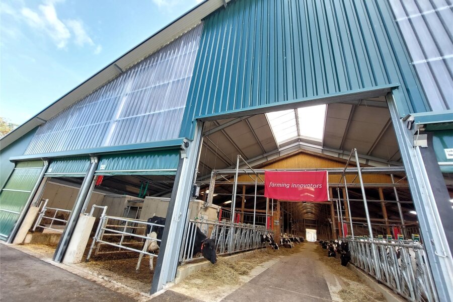 Erstmals Hoffest und Markttag im Kröstauer Agrarbetrieb - Der Stall der Kröstauer Agrar Produktions- und Handels GmbH wurde tierwohlgerecht umgebaut.