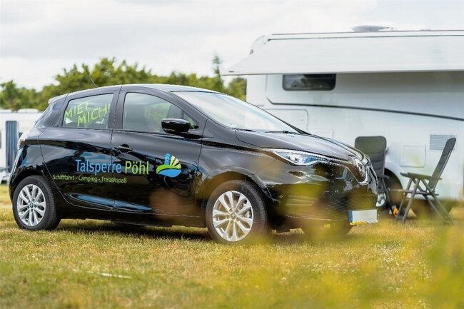 Erstmals Mietauto für Touristen an der Talsperre Pöhl - Die Talsperre Pöhl bietet Campingfreunden mit Wohnmobil in dieser Saison erstmals ein Mietauto zum Erkunden vogtländischer Ausflugsziele. Zur Verfügung steht ein Renault Clio.