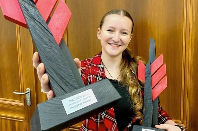 Erz-Buchmesse bietet Podium für junge Autoren - Kristin Liebscht aus Schlettau heimste unlängst beim Literaturpreis Erzgebirge gleich zwei Preise ein.