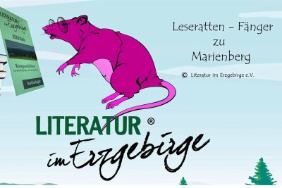 Erzgebirge: Die eigene Briefmarke gestalten zum Lesetag in Marienberg - Es geht nicht nur um Lesen bei den Leseratten-Fängern auf dem Markt in Marienberg.