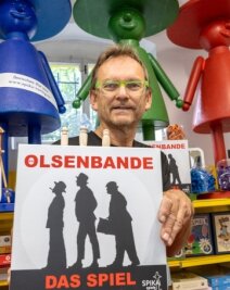 Erzgebirger bringt Olsenbande-Spiel heraus - Die Idee zum Olsenbande-Spiel haben Ralf Viehweg und ein Berliner Spieleautor entwickelt. 
