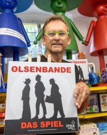 Erzgebirger bringt Olsenbande-Spiel heraus - Ralf Viehweg und ein Berliner Spieleautor habe ein Olsenbandenspiel entwickelt. 