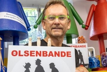 Erzgebirger bringt Olsenbande-Spiel heraus - Ralf Viehweg und ein Berliner Spieleautor habe ein Olsenbandenspiel entwickelt. 