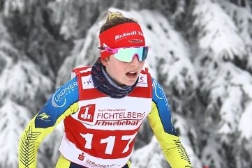 Erzgebirger in der Loipe stark - Lucie Schumacher vom SSV Geyer gewann in Oberwiesenthal Bronze im Massenstart. 