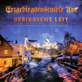 Erzgebirgsensemble erwartet 4500 Gäste - Das Cover der neuen CD des Erzgebirgsensembles Aue zeigt ein stimmungsvolles Motiv mit Schloss und Kirche in Schwarzenberg. 