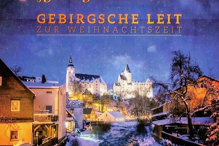 Erzgebirgsensemble erwartet 4500 Gäste - Das Cover der neuen CD des Erzgebirgsensembles Aue zeigt ein stimmungsvolles Motiv mit Schloss und Kirche in Schwarzenberg. 