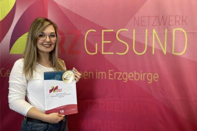 Erzgesund – erste Schritte zum „gesunden Unternehmen“ im Erzgebirge - Seminarleiterin Laura Kupsch.