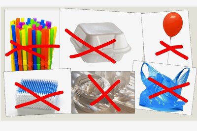 Europa zieht Wegwerfprodukte aus Plastik aus dem Verkehr - Trinkhalme, Wattestäbchen, Geschirr und bestimmte Verpackungen darf es künftig nicht mehr aus Kunststoff geben.