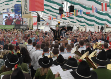 Europäisches Blasmusikfestival 2023 in Bad Schlema: Das ist das Programm - Auf zwei Bühnen erwartet die Festival-Besucher ein abwechslungsreiches Programm.
