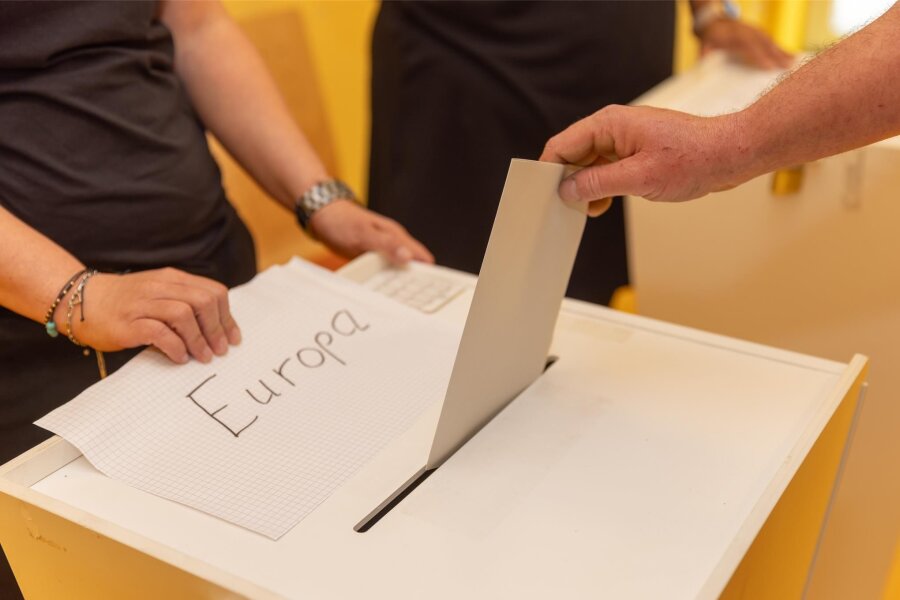 Europawahl: Das Erzgebirge färbt sich blau - Die AfD hat bei der Europawahl im Erzgebirgskreis deutlich dominiert.