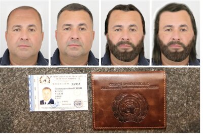 Europol jagt tschechischen Drogen-Baron: Ist er in Sachsen abgetaucht? - Die tschechische Polizei hat mithilfe einer KI mehrere Fahndungsbilder des Gesuchten erstellen lassen. Der Tscheche reiste mit einem gefälschten Diplomatenpass.
