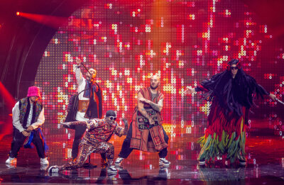 Eurovision Song Contest 2022: Das große Finale im Liveticker - Ukraine : 12 points - das Kalush Orchestra aus der Ukraine hat mit dem Titel "Stefania" den Sieg geholt