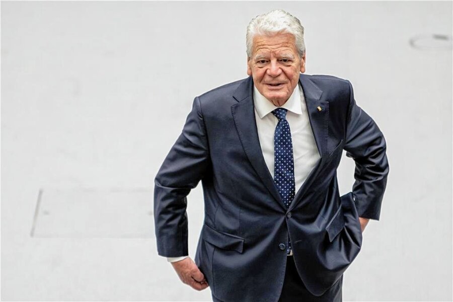 Ex-Bundespräsident kommt nach Chemnitz - Joachim Gauck war von 2012 bis 2017 Bundespräsident. Am Samstag wird er in Chemnitz sein.