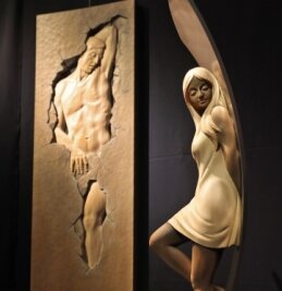 "Exponart" im Kultur-Palais - Skulpturen von Robby Schubert. 
