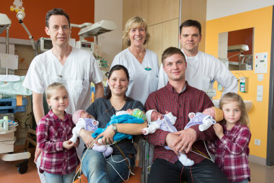 Familie aus Kirchberg freut sich über Helen, Boas, Merle und Pepe - 
