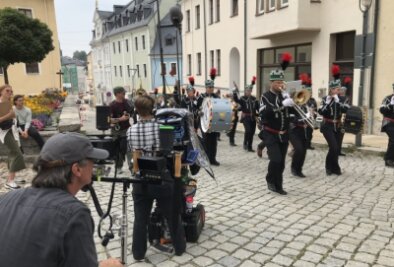 Fans kennen viele gute Drehorte für Erzgebirgskrimi - Mehrfach wurde in der Region für den Erzgebirgskrimi gedreht, hier in Schneeberg. 