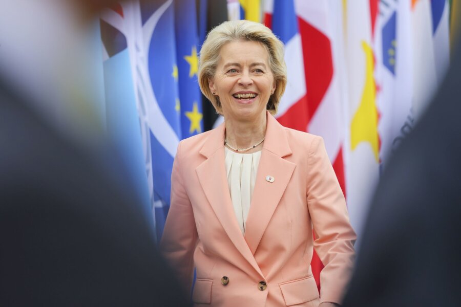 Fast am Ziel: Von der Leyen für zweite Amtszeit nominiert - Ursula von der Leyen könnte vor einer zweiten Amtszeit als EU-Kommissionpräsidentin stehen.