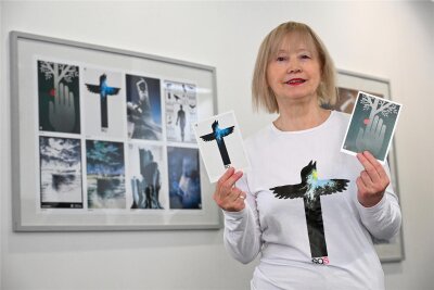 Fast wie Fridays for Future: Warum vierzig Umweltschutzplakate aus Chemnitz zu DDR-Zeiten der Zensur zum Opfer fielen - Margit Mothes hat die Herausgabe der Postkartenserie initiiert.