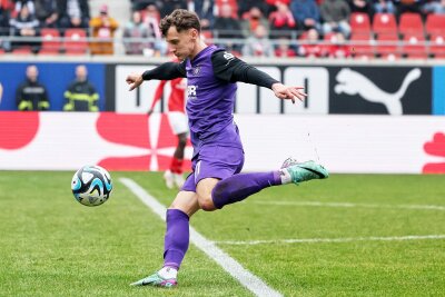 FC Erzgebirge Aue im Testspiel: Zwei Tore für Sijaric - Omar Sijaric