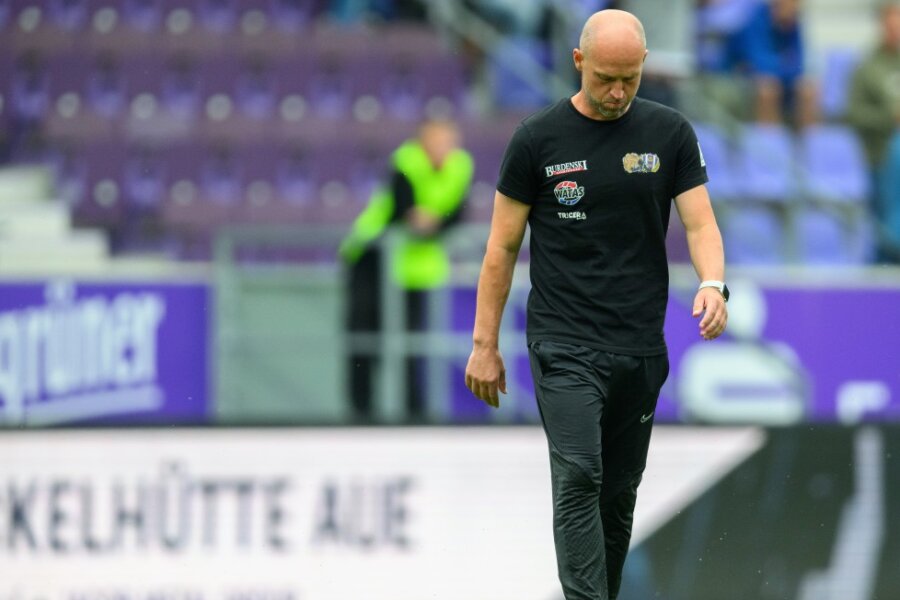 Timo Rost ist nicht mehr Trainer des FC Erzgebirge Aue.