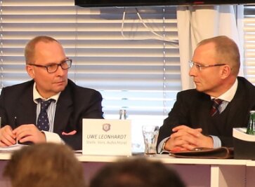 FCE-Präsident kündigt Stellungnahme an - Die Zwillinge Helge und Uwe Leonhardt (rechts)