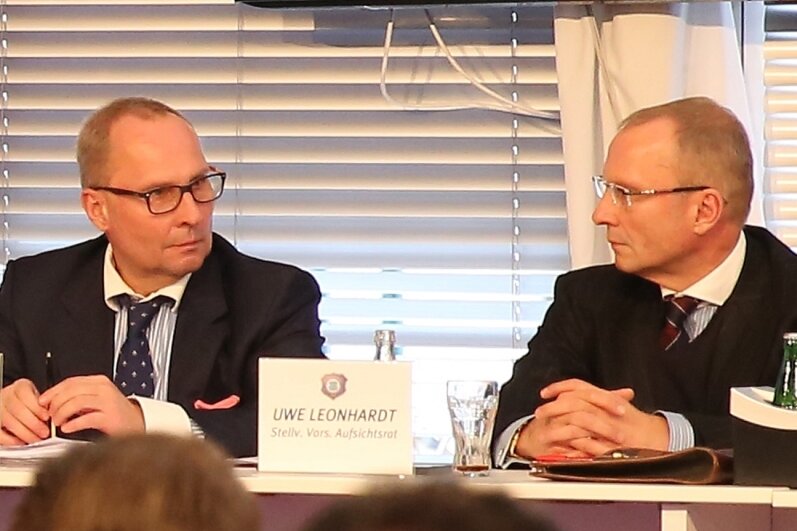 FCE-Präsident kündigt Stellungnahme an - Die Zwillinge Helge und Uwe Leonhardt (rechts)