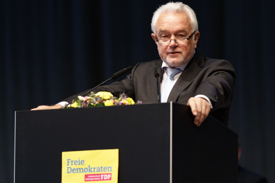 FDP Mittelsachsen unterstützt Kubicki - FDP-Politiker Wolfgang Kubicki erhält Unterstützung aus Mittelsachsen