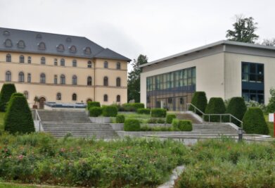Das Schlosspalais mit dem Daetz-Centrum in Lichtenstein: Das Oberlandesgericht in Dresden hat entschieden, dass die Daetz-Stiftung mit ihren Exponaten ausziehen muss.