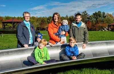 Ferien und Inflation: So sparen Familien - Familie Neumann aus Burkhardtsdorf war zum zweiten Mal im Sonnenlandpark Lichtenau zu Gast. 
