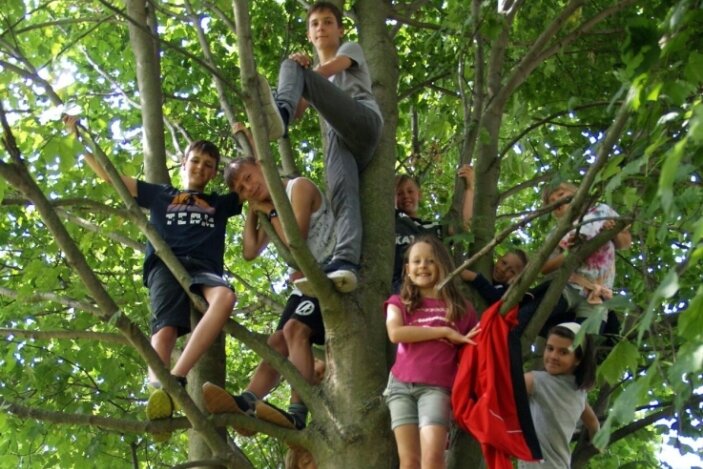 Ferienende im Grünen - 45 Mädchen und Jungen aus der Region haben die letzten Ferientage im Sommerferienlager der "Grünen Schule grenzenlos" in Zethau verbracht.