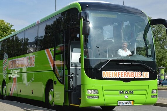 Marktführer Mein Fernbus betreibt unter anderem dieLinie Chemnitz-Berlin.