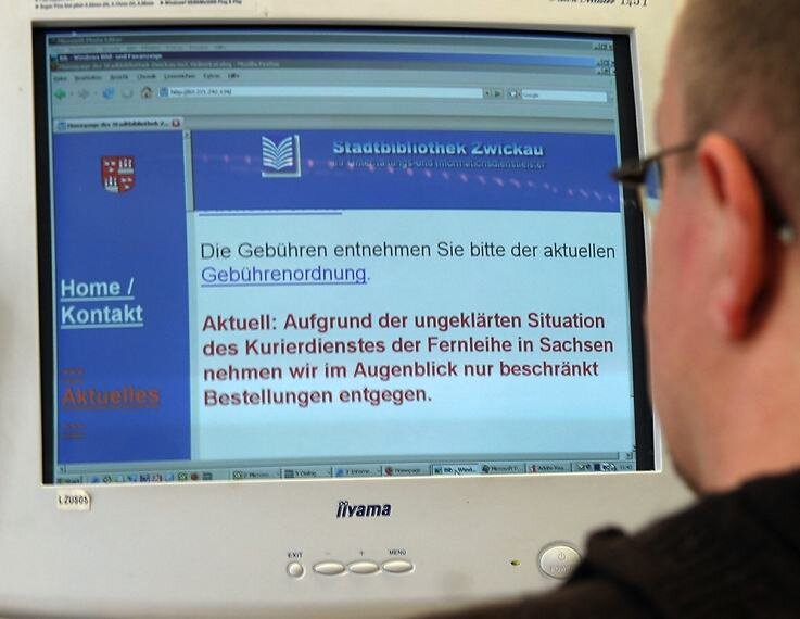 Fernleihe nur noch eingeschränkt möglich - Wer sich per Internet über die Diensteistungen der Zwickauer Stadtbibliothek informiert, findet dort zurzeit diesen Hinweis vor. 