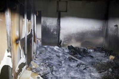Feuer in Hainichen: Polizei geht von Brandstiftung aus - 
