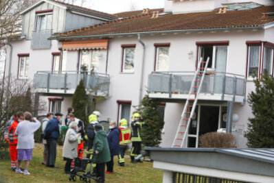 Feueralarm im betreuten Wohnen in Glauchau am 4. Advent - 