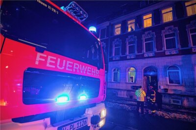 Feuerwehr: Einsatz in der Plauener Südvorstadt - 